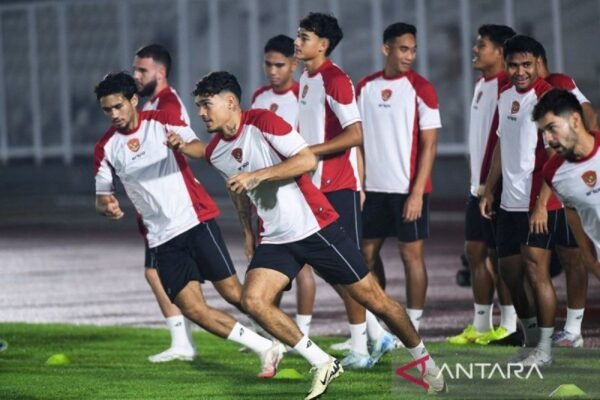 Timnas Indonesia Memulai Latihan Perdana Menjelang Pertandingan Melawan Australia