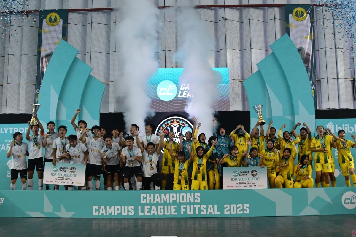UNJ dan UIN Bandung Menang Besar di Campus League Futsal 2025